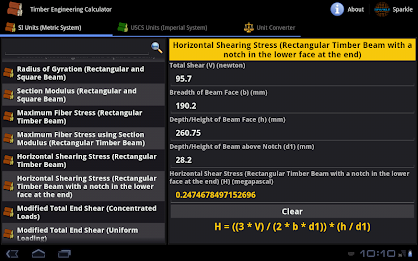 Timber Engineering Calc Tablet poster 2