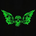 3D cool Skull logo