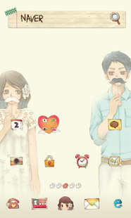 dodol love launcher theme