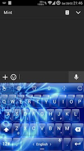 How to install Keyboard Theme Glass Blue Wave 3.0 mod apk for android