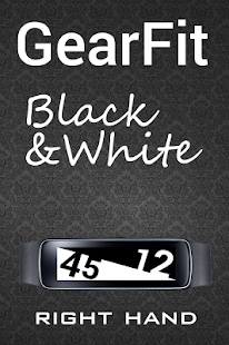 How to install Gear Fit Black White Clock lastet apk for pc