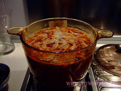 My Wok Life Cooking Blog Prawn Noodle Soup (虾面汤)
