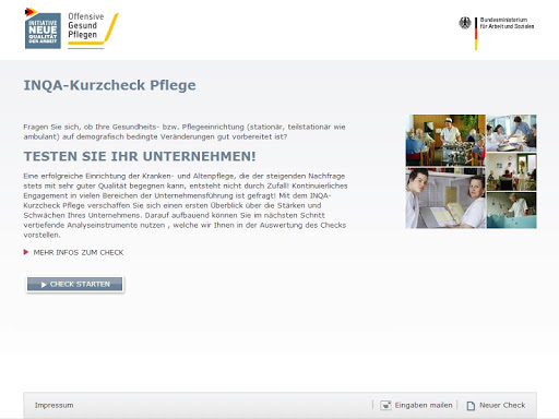 INQA-Kurzcheck Pflege