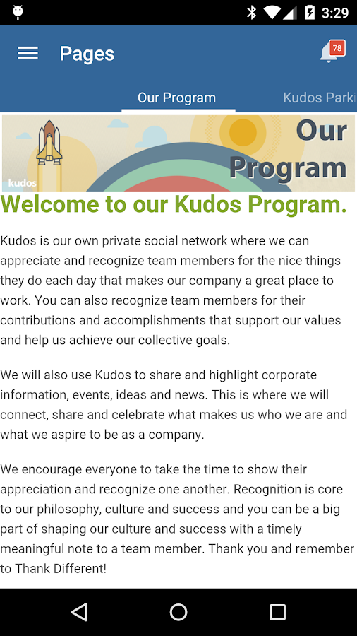 Kudos® Android Apps on Google Play