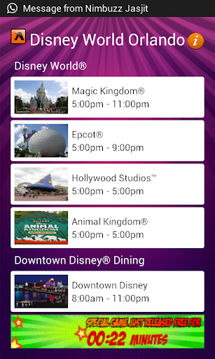 Free Wait Times Disney World