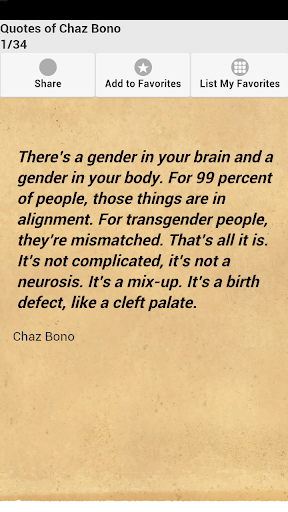 Quotes of Chaz Bono