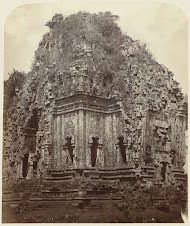 Candi Kalasan (Buddhist), general view from the northeast. Kalasan, Yogyakarta district, D.I. Yogyakarta province, 8th -9th century.