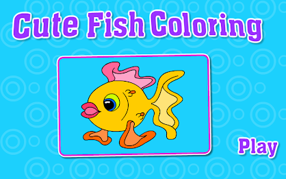 Coloring Pages Fish Coloring poster 7