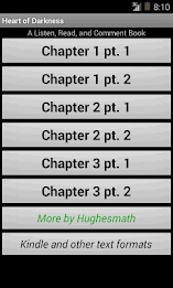 Heart of Darkness audio, text poster 11