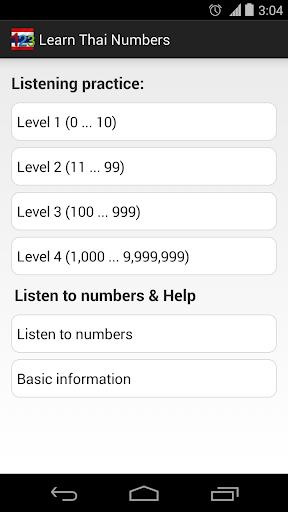 Learn Thai Numbers