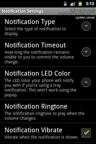   Volume Locker – Capture d'écran 