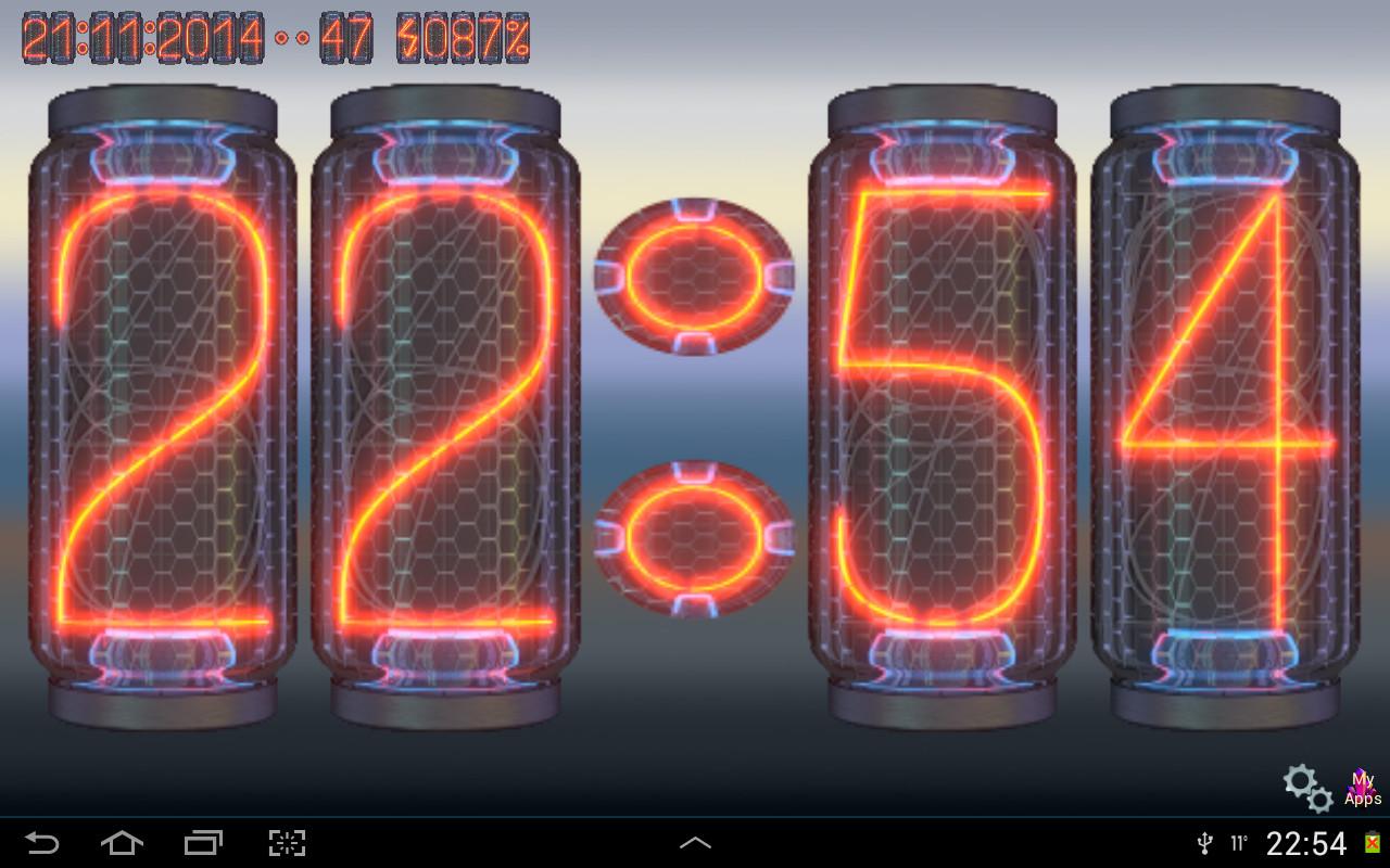 Nixie Night Clock Android Apps on Google Play