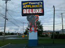 Mighty Young's Appliance Gorilla Sign