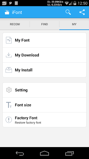 iFont (Expert of Fonts) 5.9.4 (Donate) APK