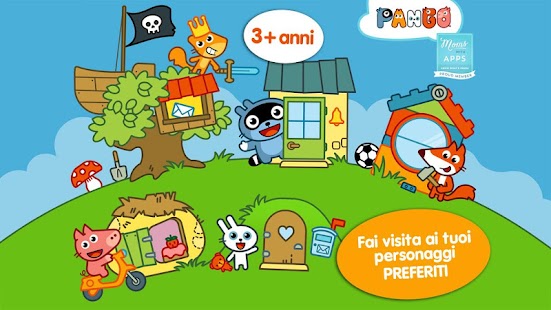 Screenshot dell'applicazione Android Pango land