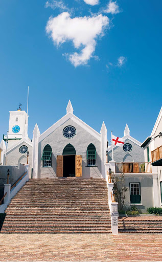 St-Peters-Church-Bermuda - St. Peter's Church in St. George's, Bermuda.