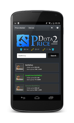 Dota2Price - Dota 2 Item Price