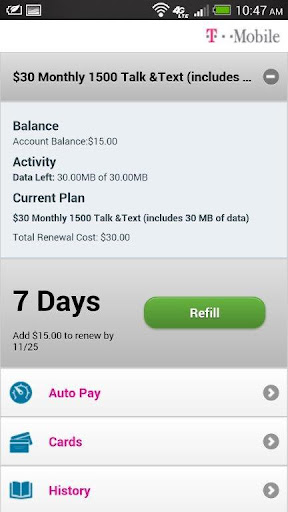 T-Mobile Refill