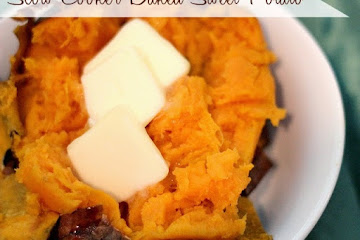 Slow Cooker Baked Sweet Potato