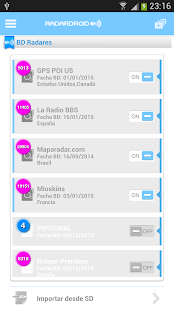  Radardroid Pro: miniatura de captura de pantalla  