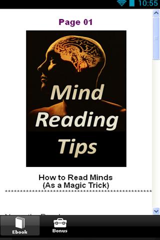 【免費書籍App】Mind Reading Tips-APP點子