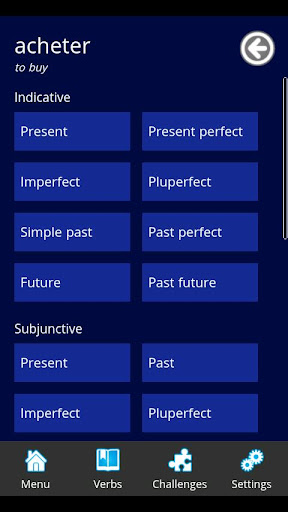 【免費教育App】French verb master (with quiz)-APP點子