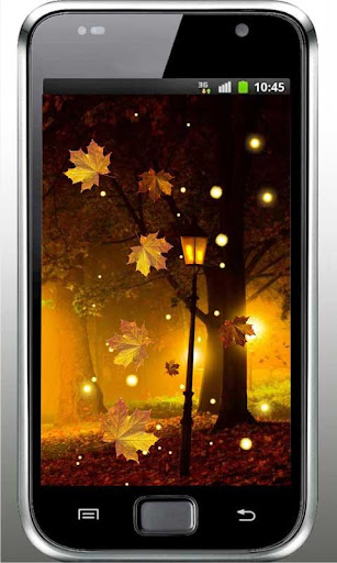 【免費個人化App】Autumn Fireflies livewallpaper-APP點子