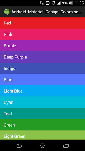 Material-Design-Colors