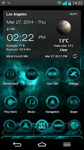 NEXT LAUNCHER THEME SUPERNOVAc