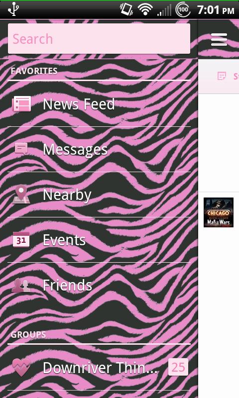 Pink Zebra 2.0 for Facebook Screen 3