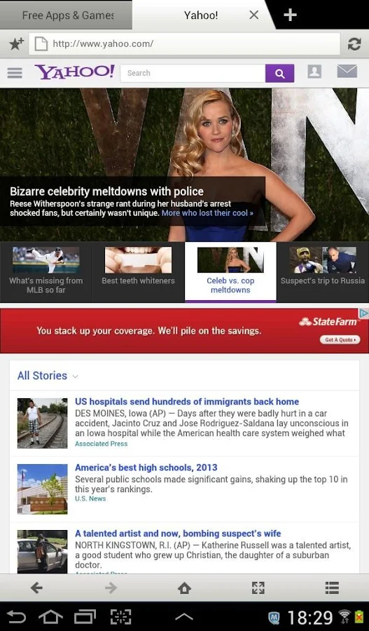 Maxthon Android Web Browser - screenshot