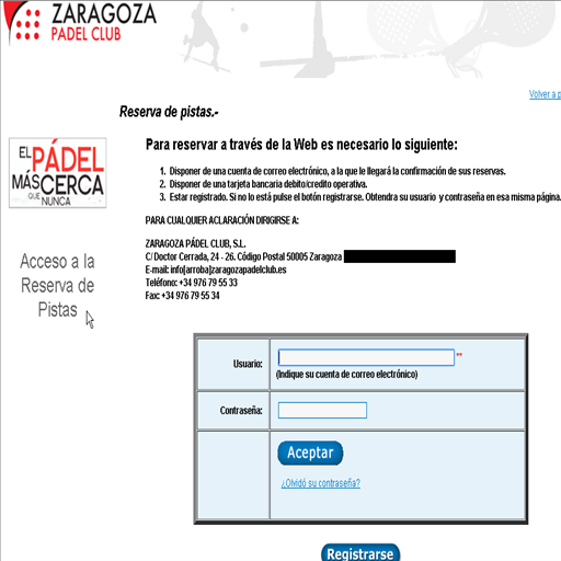 【免費運動App】Zaragoza Padel club-APP點子