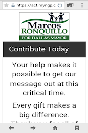 Marcos for Mayor poster 3