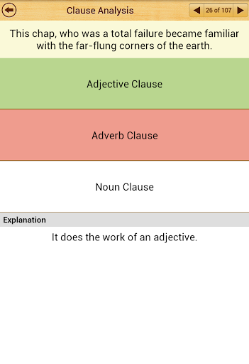 【免費教育App】Grammar : Clause Analysis-APP點子