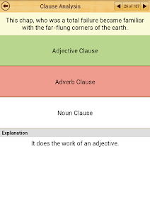Grammar : Clause Analysis Screenshots 4