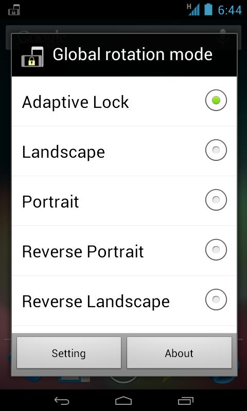 Rotation Lock Adaptive (Free)のおすすめ画像1