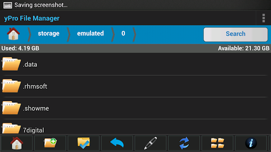 File Explorer & Backup - yPro - screenshot thumbnail