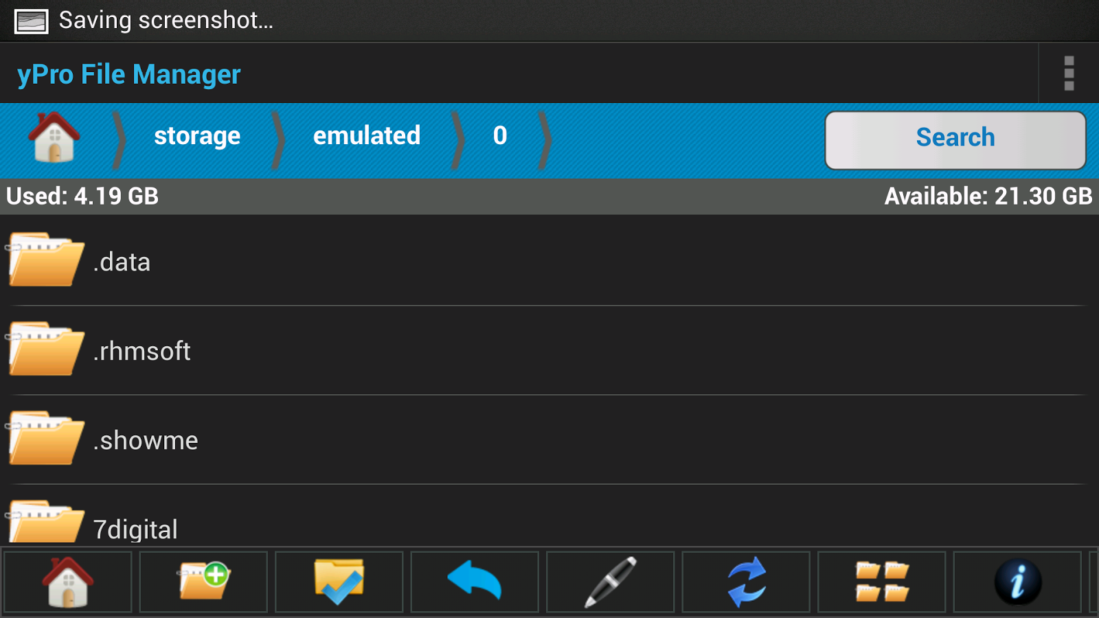 File Explorer & Backup - yPro - screenshot