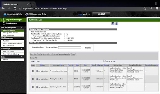 PageScope My Print Manager Port(圖3)-速報App