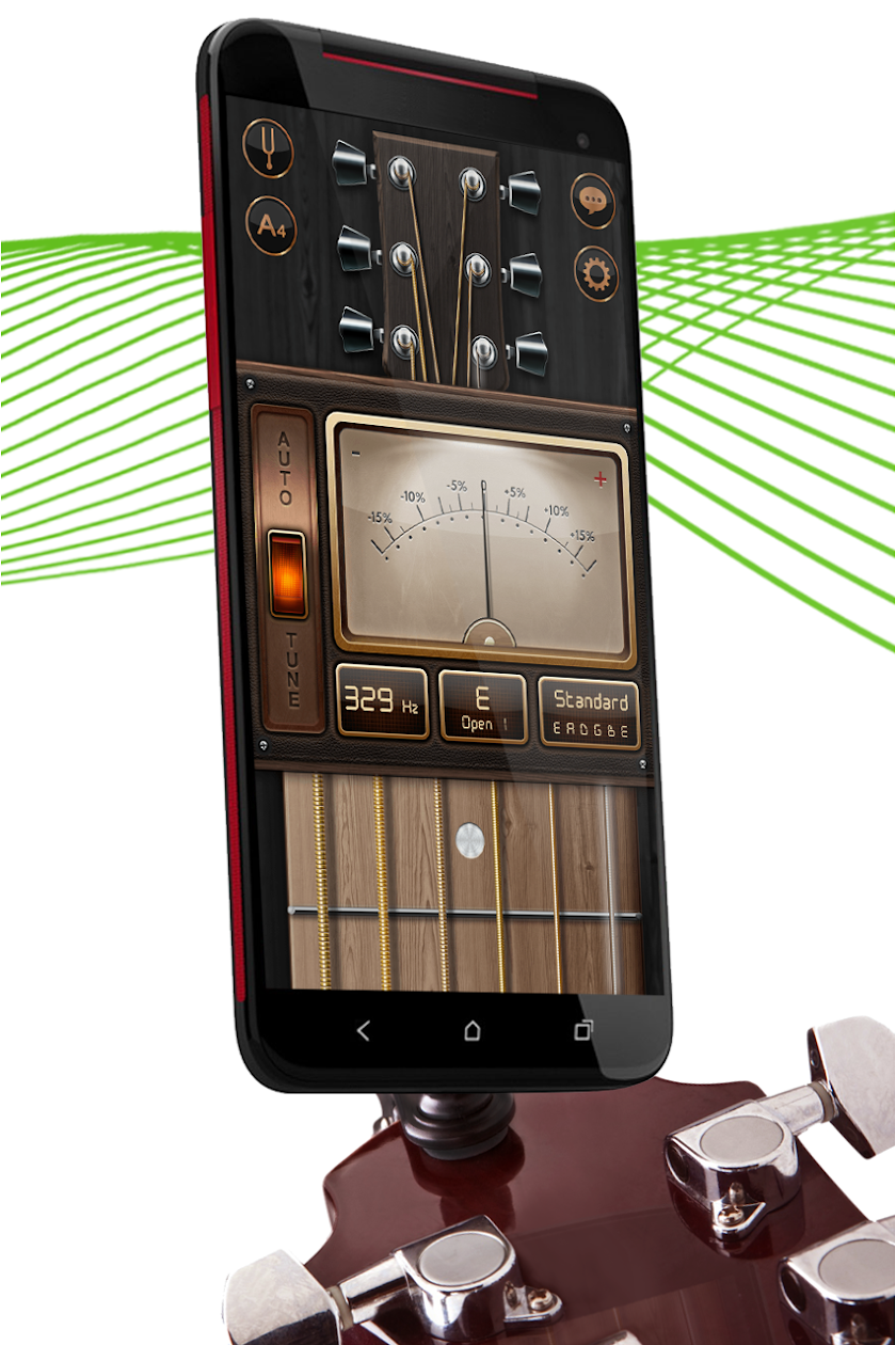 Chromatic Guitar Tuner Free Screen 2