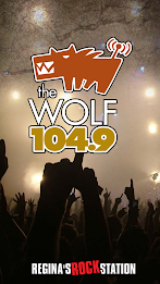CFWF 104.9 The WOLF poster 1