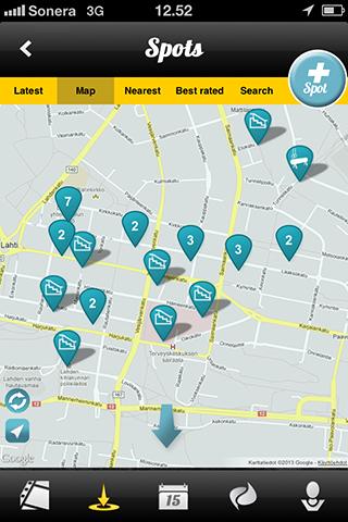 PKSpotter Screen 2