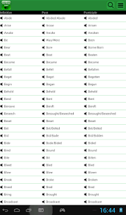 irregular verbs english list tenses verb pronunciation complete each its