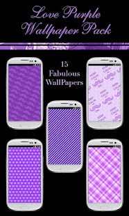 Love Purple Wallpack Pack Screenshots 3