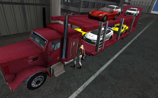 3D汽車運輸卡車卡