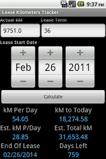 Download Lease Kilometers Tracker APK for Android