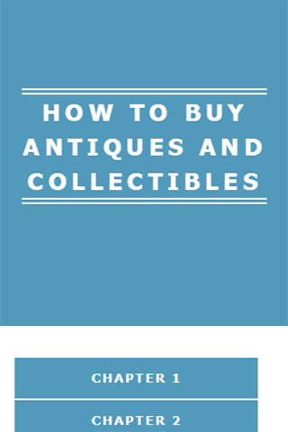 HOW TO BUY ANTIQUES