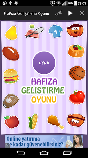 Hafıza Geliştirme Oyunu