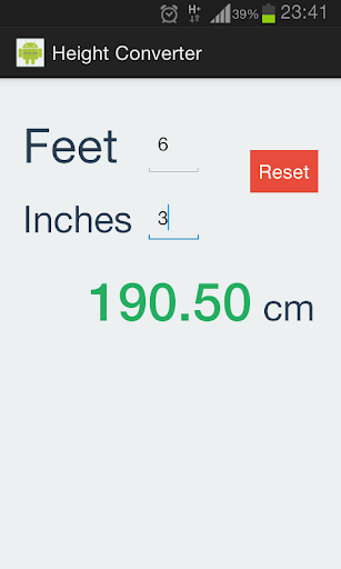 Height Converter