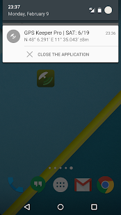 GPS Keeper Pro Screenshot